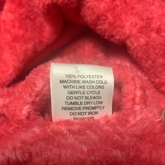 Ulta Pink Fleece Robe - Picture 4 of 4